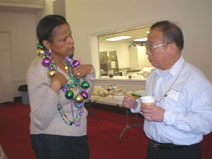 Joanne Baptiste and Dr. Zu