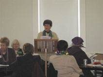 Lottie reporting on the SW Conference