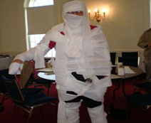 Dean Pressnall all wrapped up