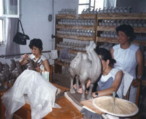 Pottery factory in Xian