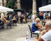 Street Cafe in Cuba 