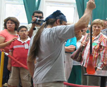 Glassblowing Demo at Niagara