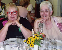 Jan Blick and host Claudette Condon