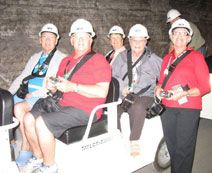 Aussies down under in the salt mine