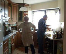 In a Polish kitchen