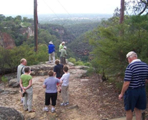 Beautiful vista in Blue Mountains