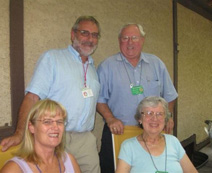 Christa & Bruce Cloyd with guests Rainer & Ilse Glaser