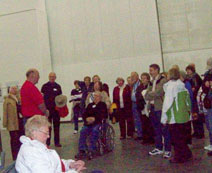 The group at the SAC Museum