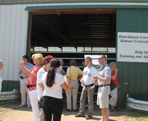 Visiting Hutchinson Correctional Facility's Wild Mustang stables