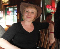 Russian cowgirl in Cowtown