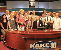 The group with Larry Hatteberg