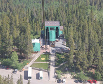 Jasper Tramway we rode to the top of Whistler's Mountain