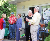 Farewell get-together in Edmonton