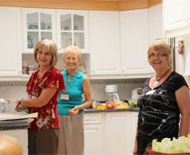 Good cooks in the kitchen