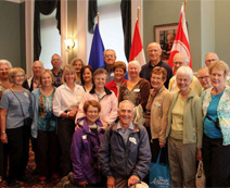 Our group in the Calgary Mayor's office